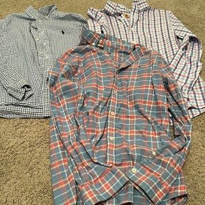 (3) Boys Dress Shirts